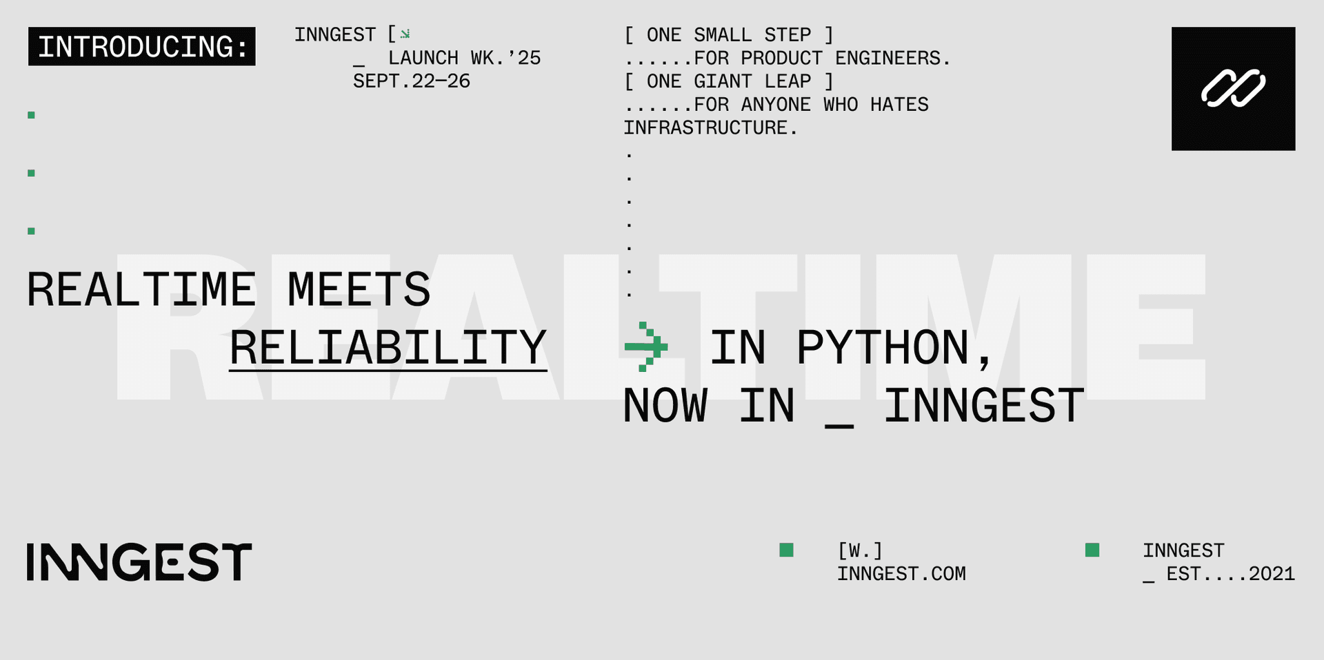 Featured image for Realtime meets reliability in Python, now in Inngest blog post